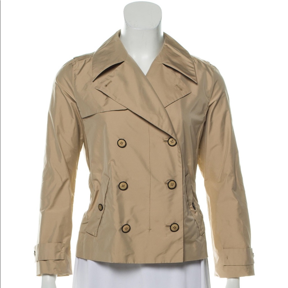 MIU MIU Cropped Double-Breasted jacket